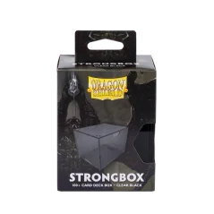 Dragon Shield - Strongbox Clear Black