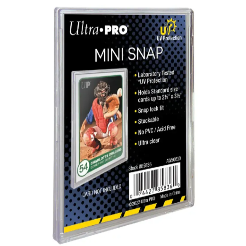 Pevný obal na kartu Ultra Pro - UV Mini Snap Card Holder