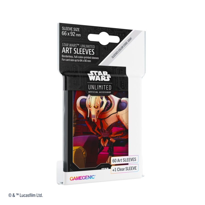 Gamegenic - Star Wars: Unlimited Art Sleeves General Grievous