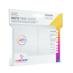Obaly na karty Gamegenic - Matte Prime White (100ks)