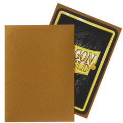 Obaly na karty Dragon Shield - Matte Gold (100ks)