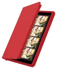 Ultimate Guard Zipfolio 320 16-Pocket Xenoskin - Red