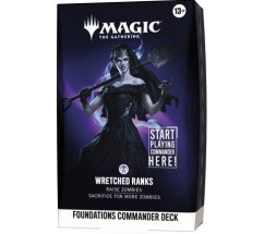 Magic: The Gathering - Foundations Wretched Ranks Commander deck