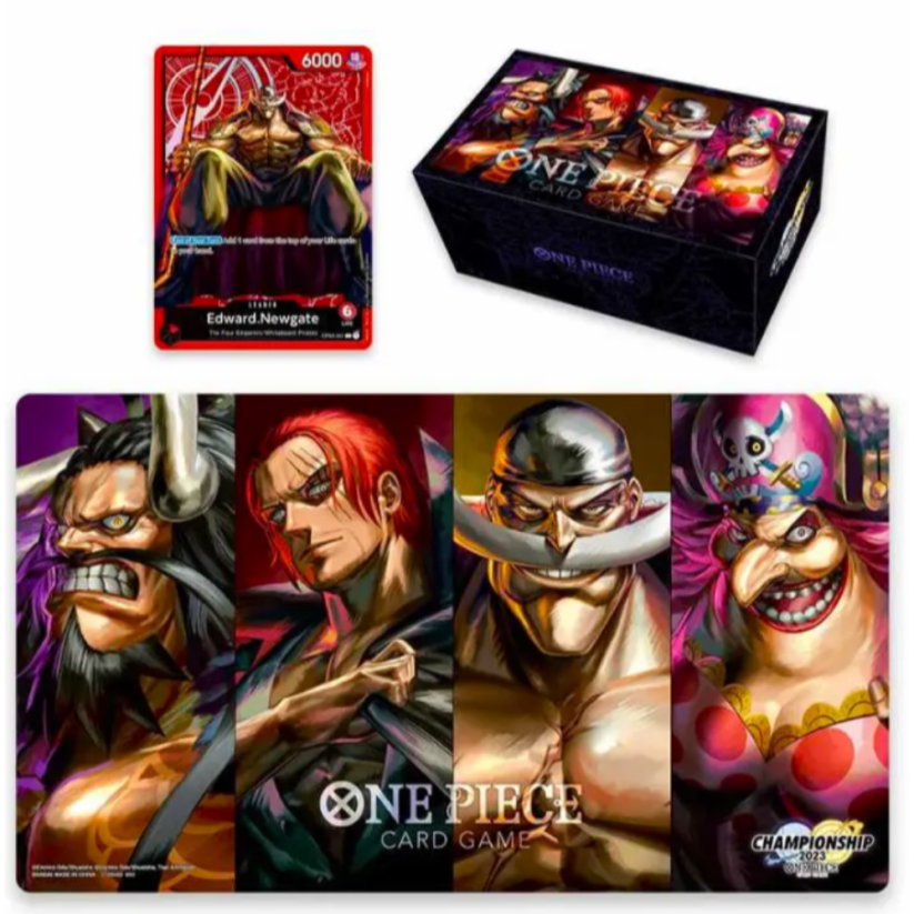 One Piece - Podložka a Krabička Former Four Emperors
