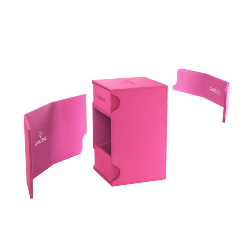 Krabička na karty Gamegenic - Watchtower 100+ Convertible Pink