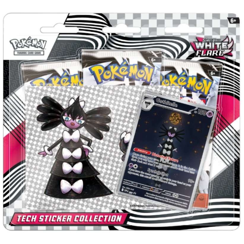 Pokémon - White Flare Tech Sticker Collection