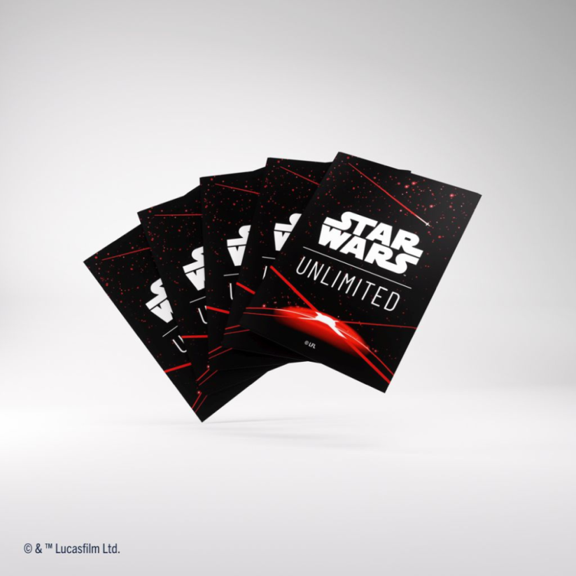 Gamegenic - Star Wars: Unlimited Double Sleeving Pack Space Red