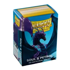 Dragon Shield - Soul & Petrol Matte Dual Sleeves 100ks