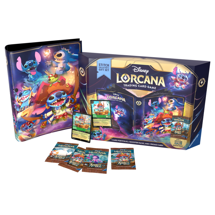 Balení karet Lorcana - Azurite Sea Stitch Collector's Gift Set