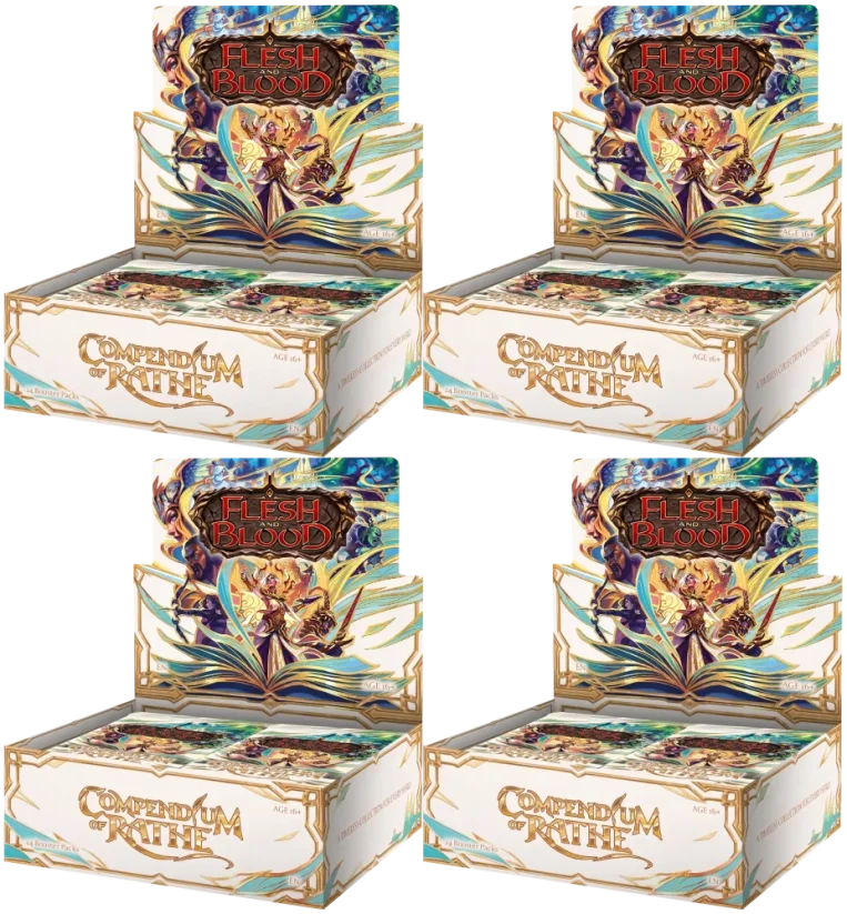 Flesh and Blood - Compendium Of Rathe Case (4 Booster Boxy)