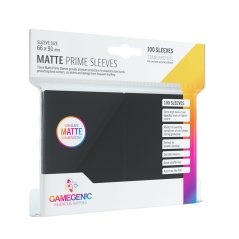 Obaly na karty Gamegenic - Matte Prime Black (100ks)