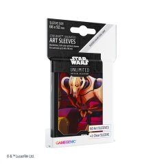 Gamegenic - Star Wars: Unlimited Art Sleeves General Grievous Gamegenic - Star Wars: Unlimited Art Sleeves General Grievous