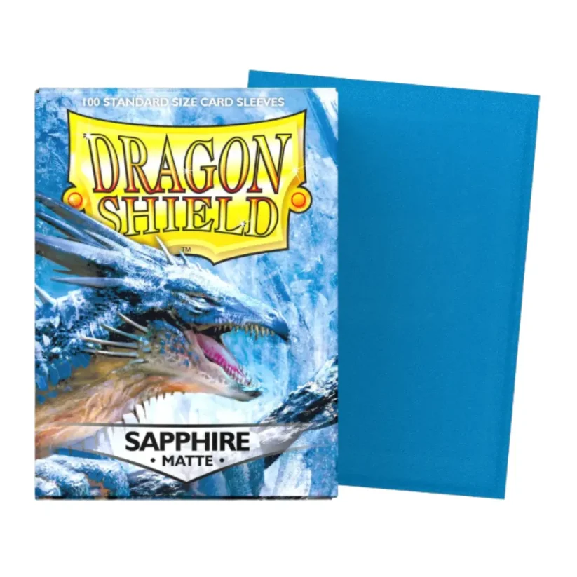 Obaly na karty Dragon Shield - Matte Sapphire (100ks)