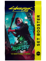 Cyberpunk TCG - Welcome to Night City booster (12 karet)