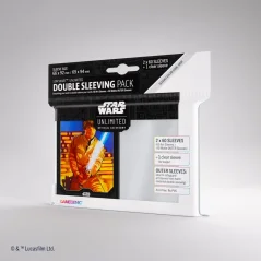 Gamegenic - Star Wars: Unlimited Double Sleeving Pack Luke Skywalker Gamegenic - Star Wars: Unlimited Double Sleeving Pack Luke Skywalker