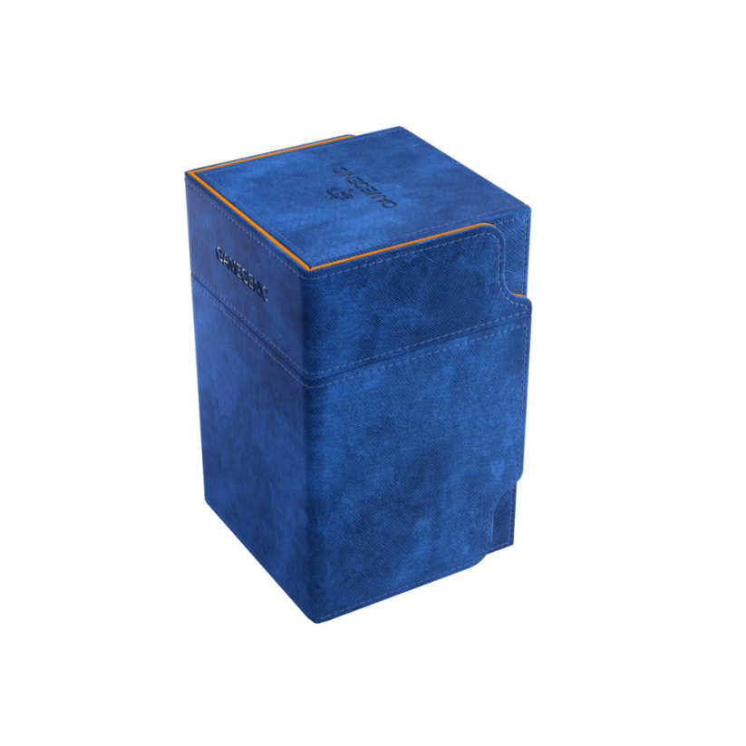 Krabička na karty Gamegenic - Watchtower 100+ XL Modrá/Oranžová