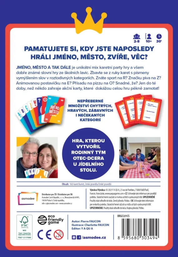 Jméno, město a tak dále