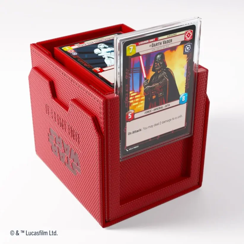 Krabička na karty Gamegenic - Star Wars: Unlimited Deck Pod Red