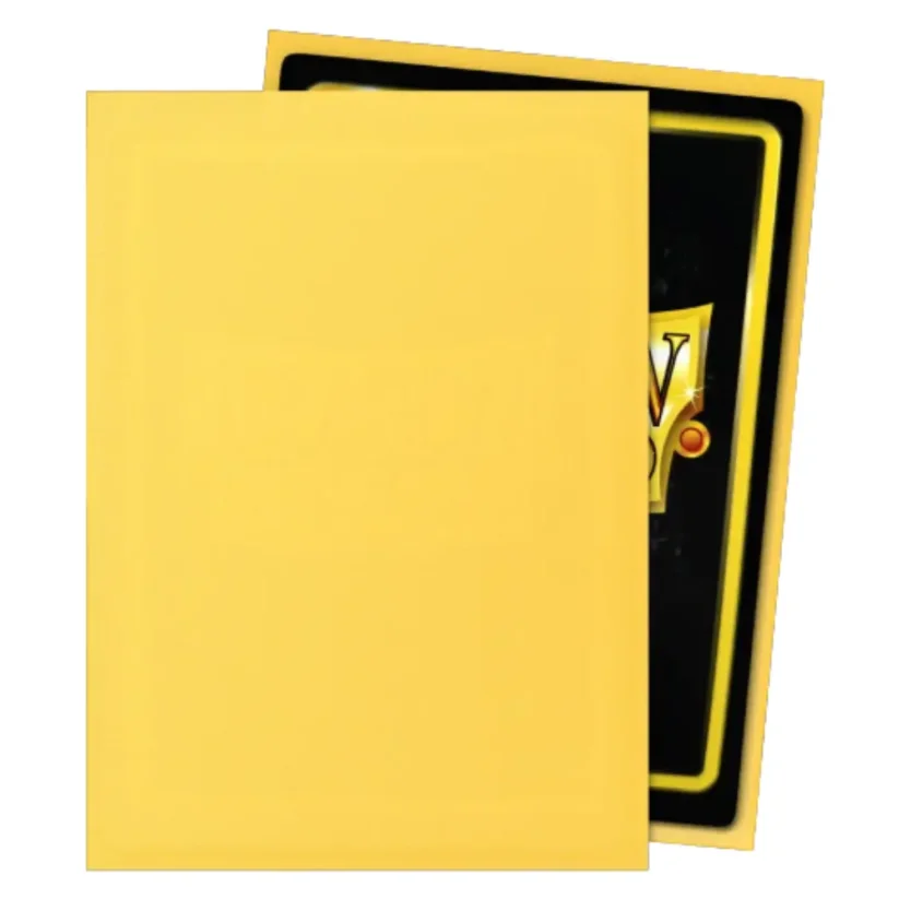 Obaly na karty Dragon Shield - Matte Yellow (100ks)