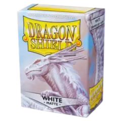 Obaly na karty Dragon Shield - Matte White 'Bounteous' (100ks)