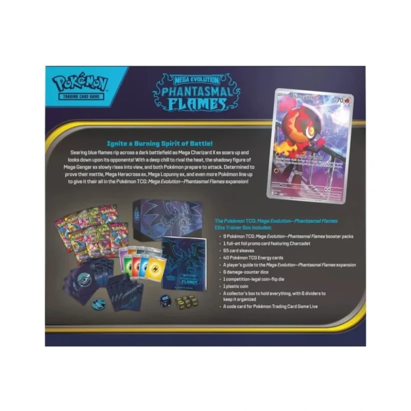 Pokémon - Mega Evolution Phantasmal Flames Elite Trainer Box