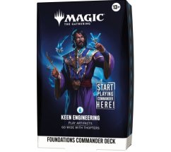 Magic: The Gathering - Foundations Keen Engineering Commander deck