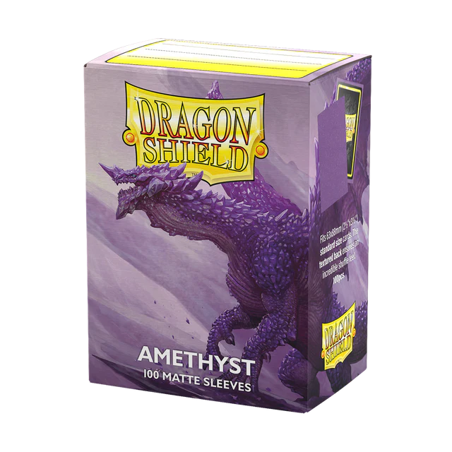 Dragon Shield - Amethyst Matte Sleeves