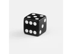 Q Workshop Dice Set Full Pack D6 Black&White