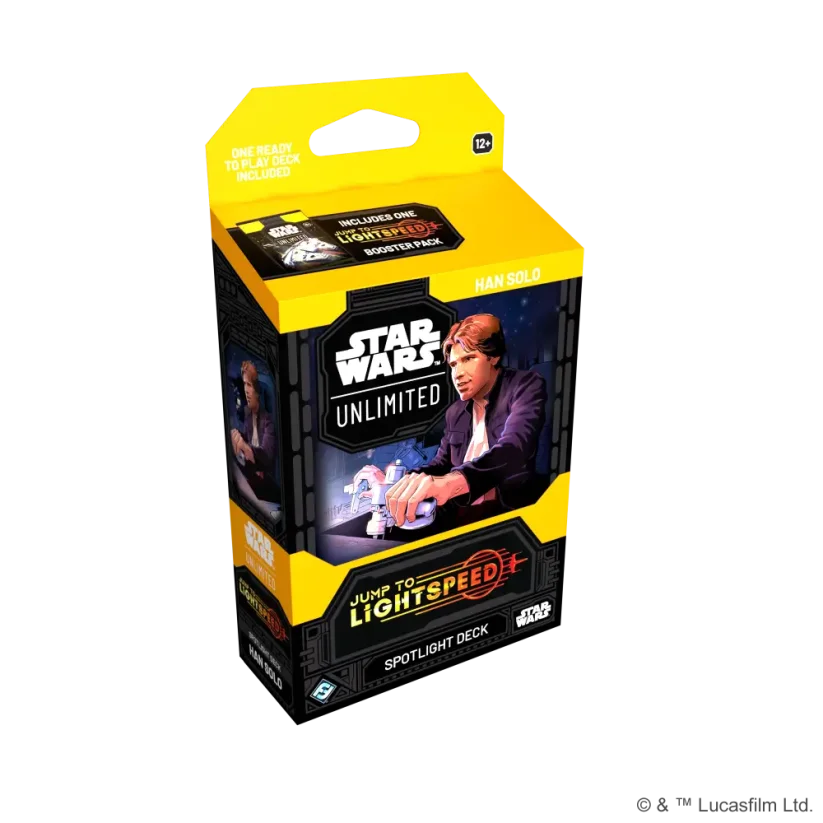 Star Wars: Unlimited - Jump to Lightspeed Spotlight Deck (Han Solo)
