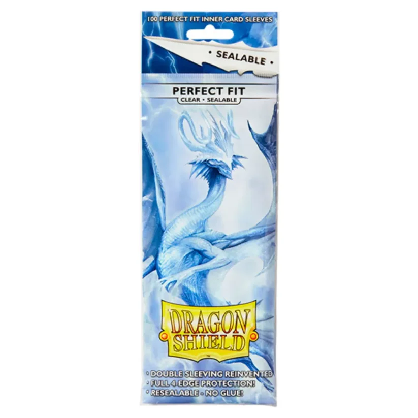 Dragon Shield - Standard Perfect Fit Sealable Sleeves (Clear)
