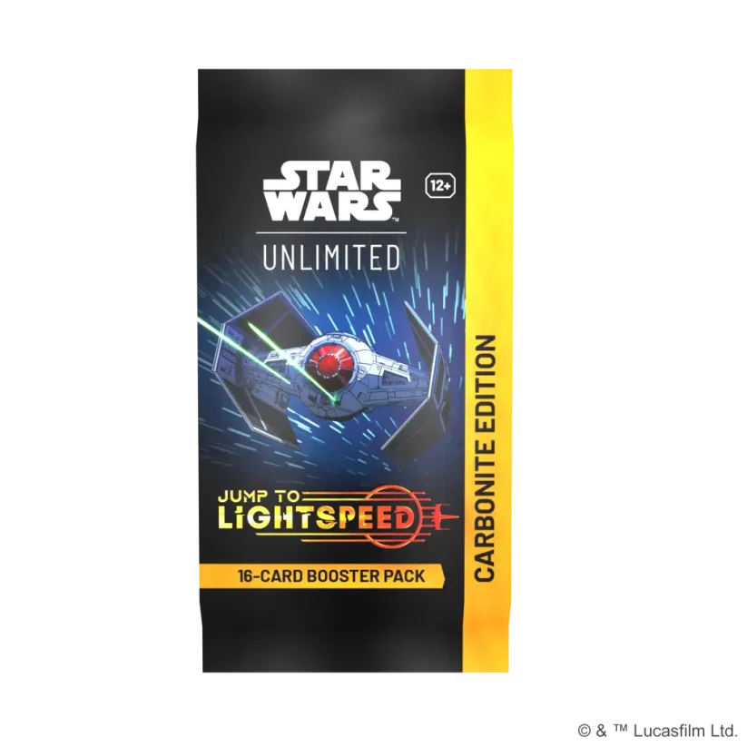 Star Wars: Unlimited - Jump to Lightspeed Carbonite Edition Booster