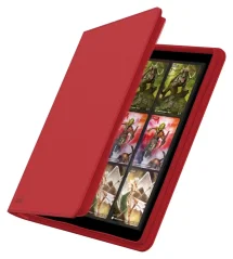 Ultimate Guard Zipfolio 480 24-Pocket Xenoskin - Red