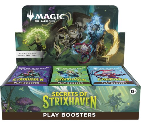 Magic: The Gathering - Secrets of Strixhaven Play Booster Box (30 play boosterů)