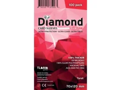 Obaly na karty Diamond Pink - Tarot (100ks)