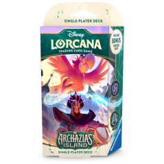 Balíček karet Lorcana - Archazia's Island Starter Deck (Amethyst/Steel)
