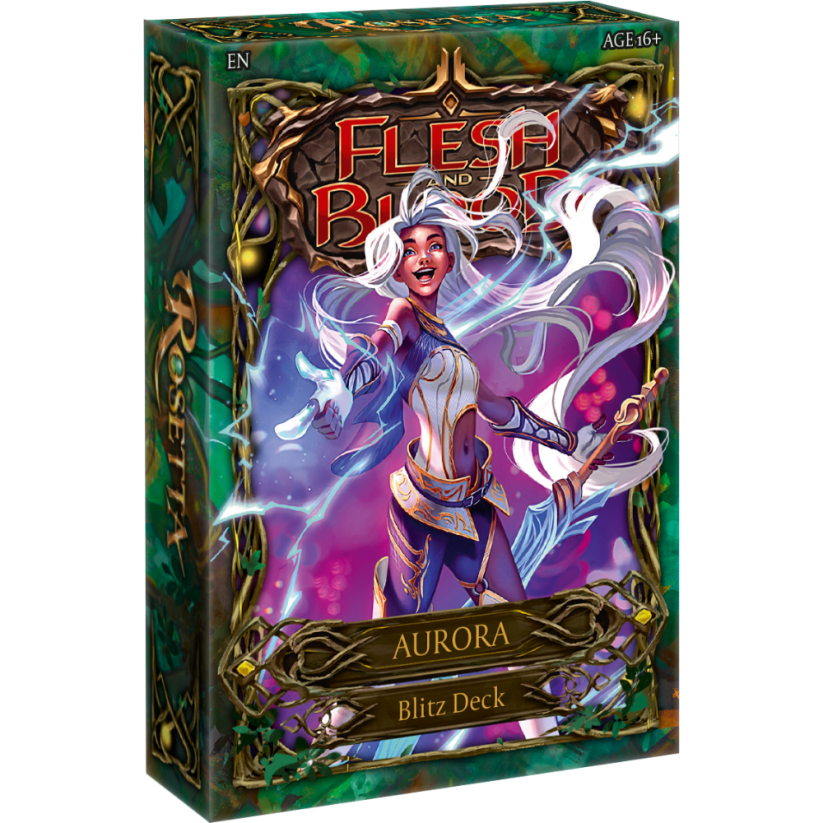 Balíček karet Flesh and Blood - Rosetta Blitz Deck Aurora