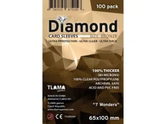 Obaly na karty Diamond Bronze - 7 Wonders (100ks)