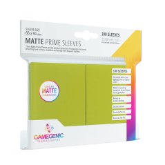 Obaly na karty Gamegenic - Matte Prime Lime (100ks)