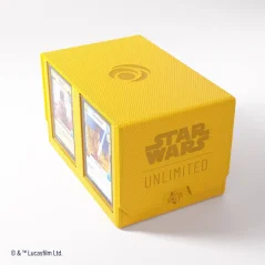 Gamegenic - Star Wars: Unlimited Double Deck Pod Yellow Gamegenic - Star Wars: Unlimited Double Deck Pod Yellow