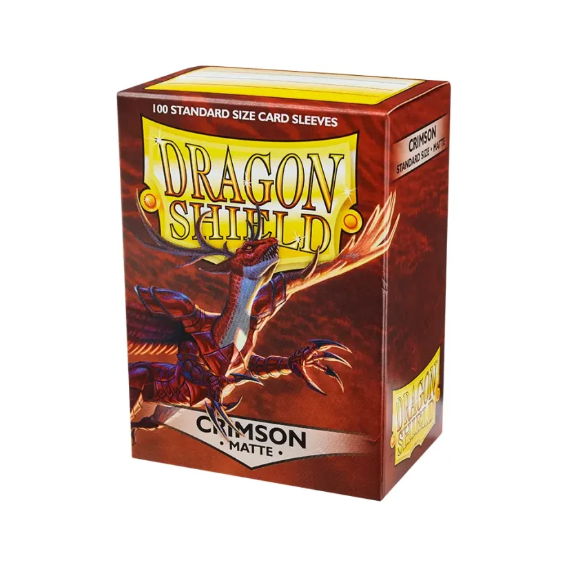 Obaly na karty Dragon Shield - Matte Crimson (100ks)