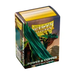 Dragon Shield - Power & Copper Matte Dual Sleeves 100ks