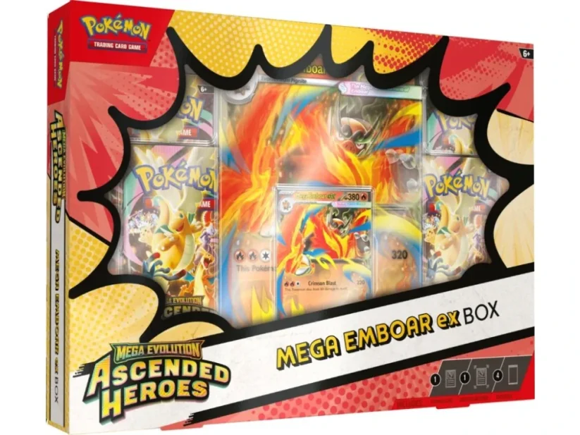 Pokémon - Mega Evolution Ascended Heroes ex Box Mega Emboar