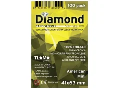 Obaly na karty Diamond Yellow - American Mini (100ks)
