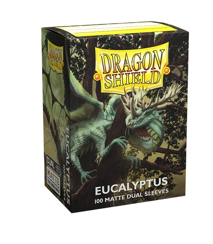Obaly na karty Dragon Shield - Matte Dual Standard Size Eucalyptus Lehel (100ks)