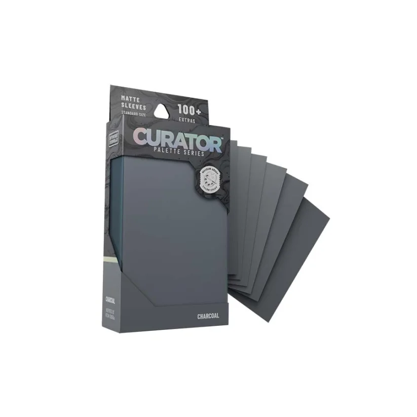 Curator - Palette Series Charcoal obaly na karty (100 ks)