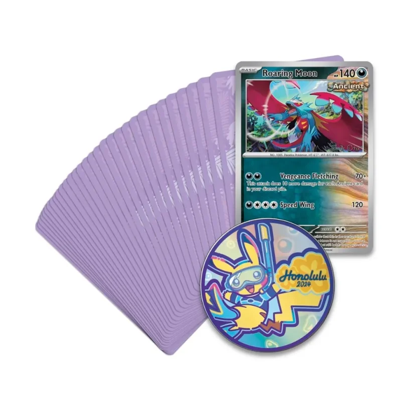Pokémon - World Championship Deck 2024 Honolulu  Roaring Moon  Sakuya Ota