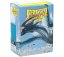 Dragon Shield - Dual Matte Sleeves: Sky Blue & Silver
