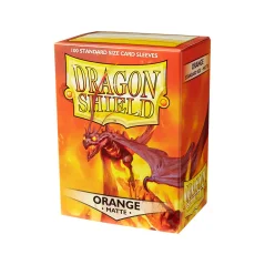 Obaly na karty Dragon Shield - Matte Orange (100ks)